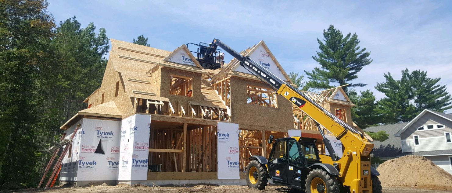 mullet lake cottage construction