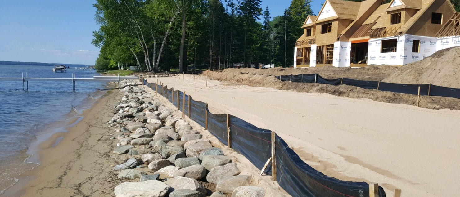 mullet lake cottage construction