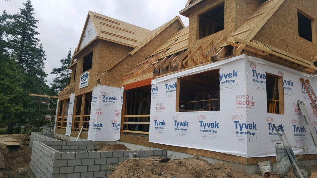 mullet lake cottage construction