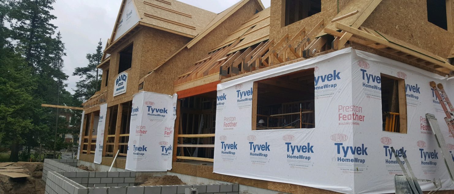 mullet lake cottage construction